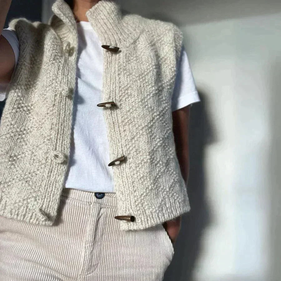 Seraphina | Cozy Knit Wool Vest