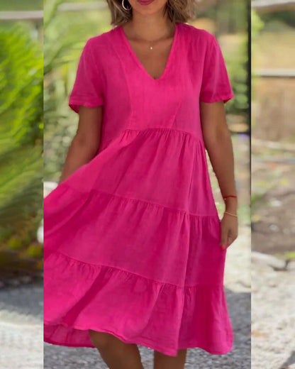 Lydia | Chic V-Neck Dress