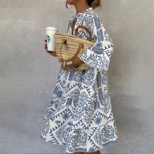 Seraphina | Chic Floral Print Dress