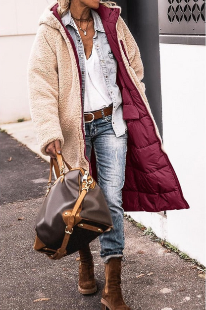 Lila | Chic Reversible Women's Coat