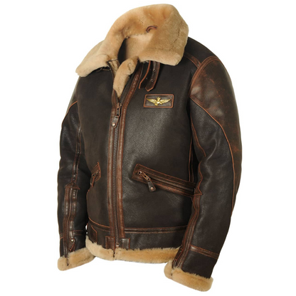 Manny™ | Stylish Pilot Jacket for Men