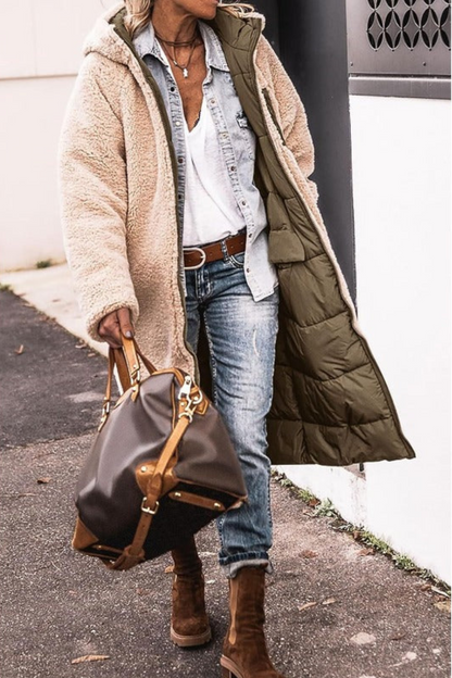 Lila | Chic Reversible Women's Coat