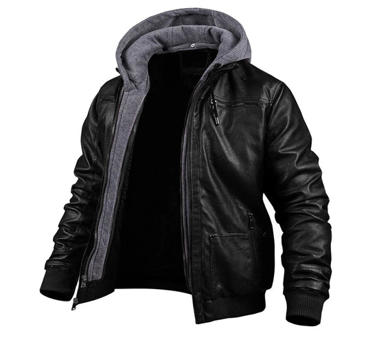 Altitude Hunter | LEATHER WINTER JACKET