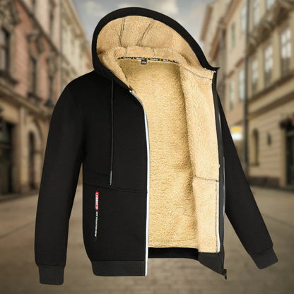Glanzlicht | MEN'S WINTER COAT WITH HOOD AND FLEECE