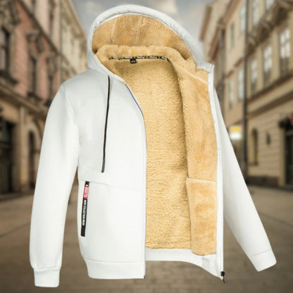 Glanzlicht | MEN'S WINTER COAT WITH HOOD AND FLEECE