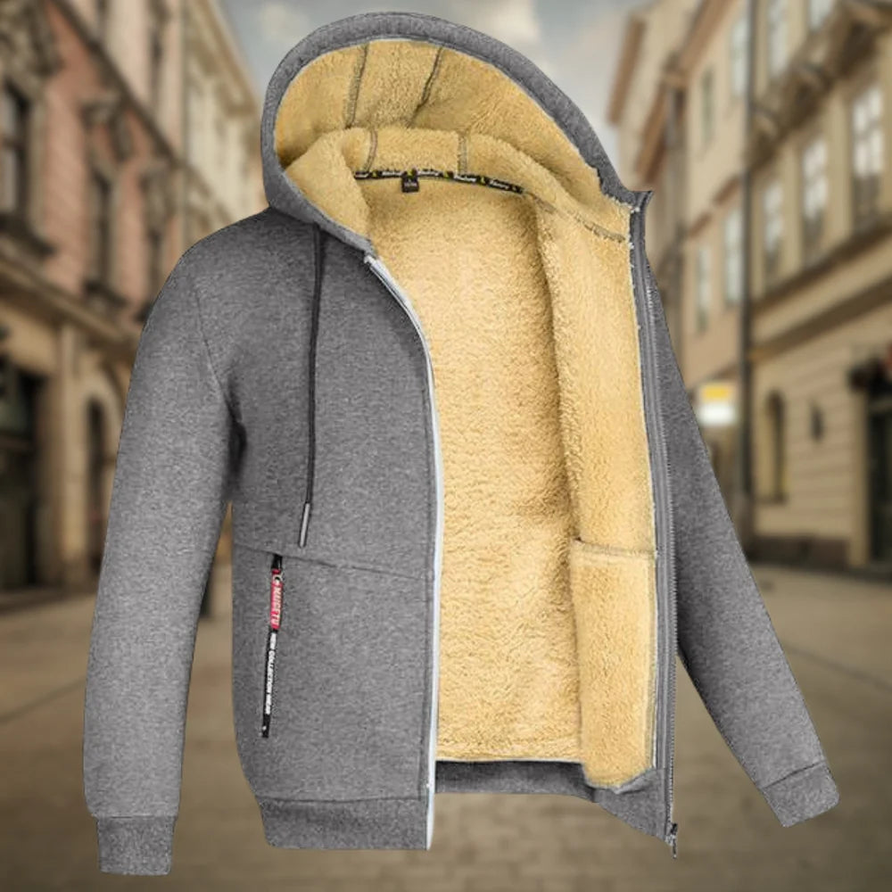 Glanzlicht | MEN'S WINTER COAT WITH HOOD AND FLEECE