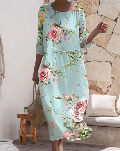 Leona | Blooming Elegance Dress