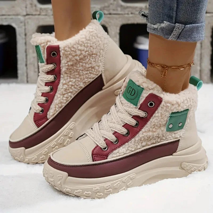 Lila | Snug Platform Ankle Boots
