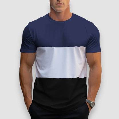 Enzo | Blocked T-Shirt