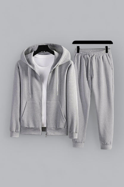 Waffle Knit Loungewear Set
