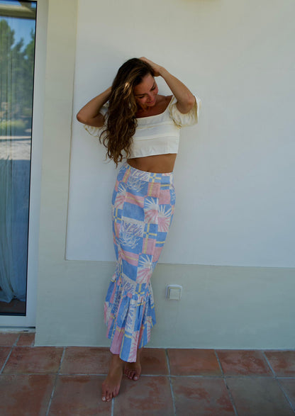 Fiona | Blush Ocean Mist