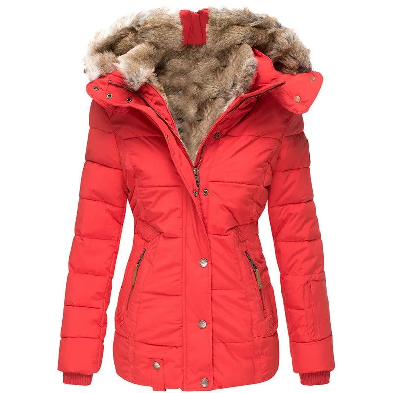 Nadia | Luxe Winter Coat with Plush Faux Fur Lining