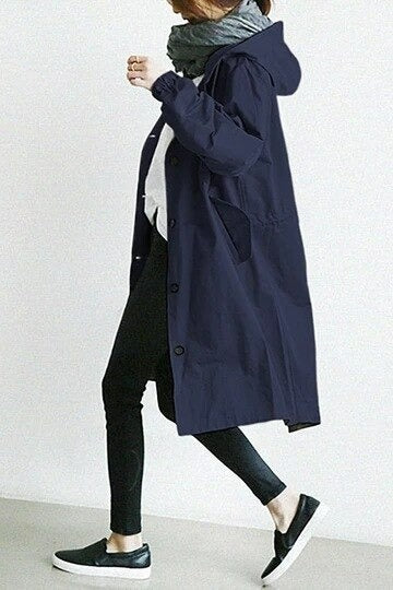 Talia | Chic and Versatile Water-Resistant Trench Coat