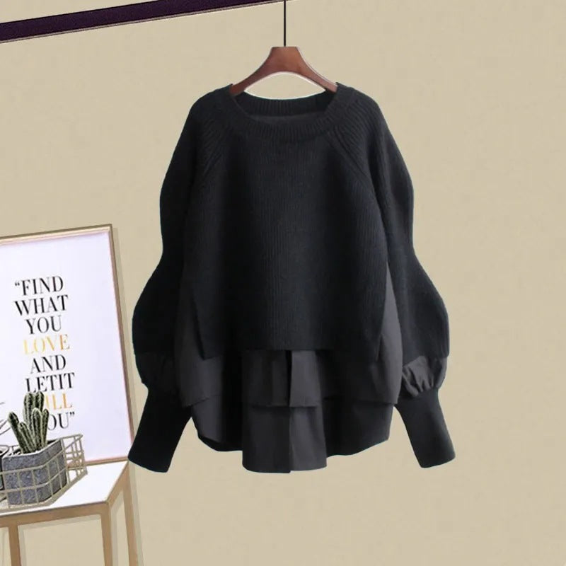 Mira | Chic Casual Sweatshirt & Skirt Set