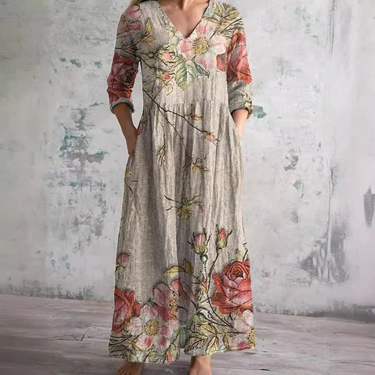 Margot | Effortless Elegance Floral Dress