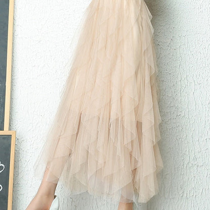 Luna | Elegant High-Waisted Pleated Skirt