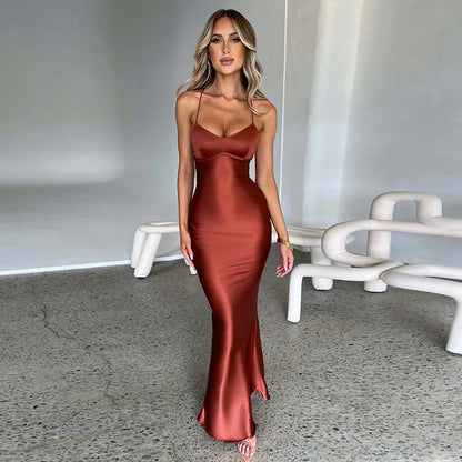 Talia | Elegant Maxi Dress with Side Slit