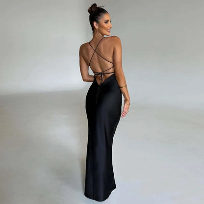 Talia | Elegant Maxi Dress with Side Slit