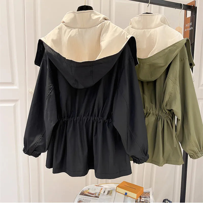 Elena | Chic Water-Resistant Trench Coat