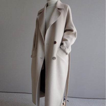 Clara | Elegant Cashmere Overcoat for Women