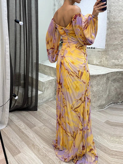 Delia | Chic V-Neck Elegance Dress