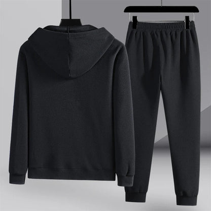 Sergio™ – Cozy Waffle Knit Lounge Set for Men