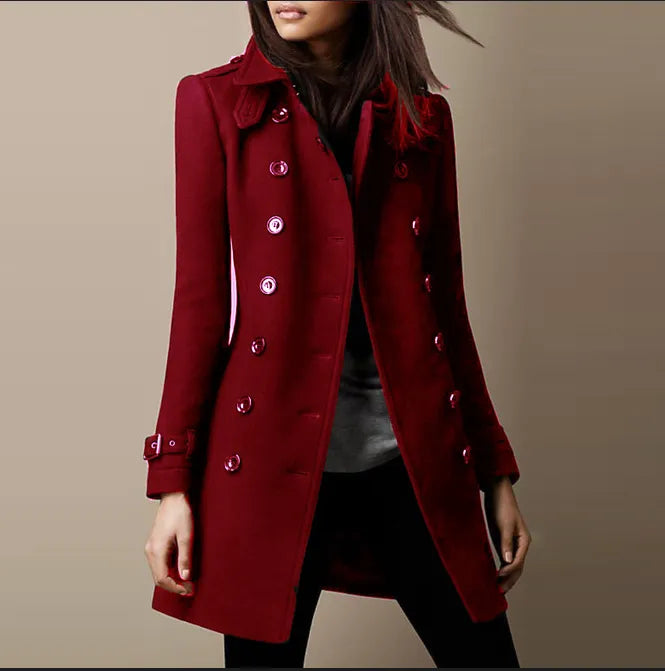 Tamsin | Chic Woolen Winter Coat