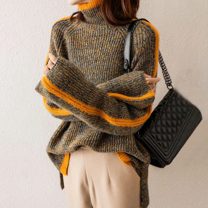 Lydia | Cozy Knit Turtleneck Pullover