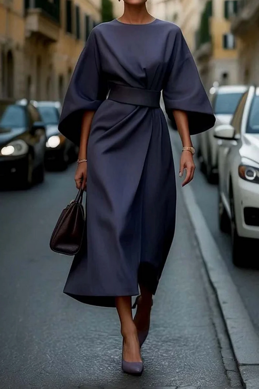 Livia | Flowing Wide-Sleeve Dress