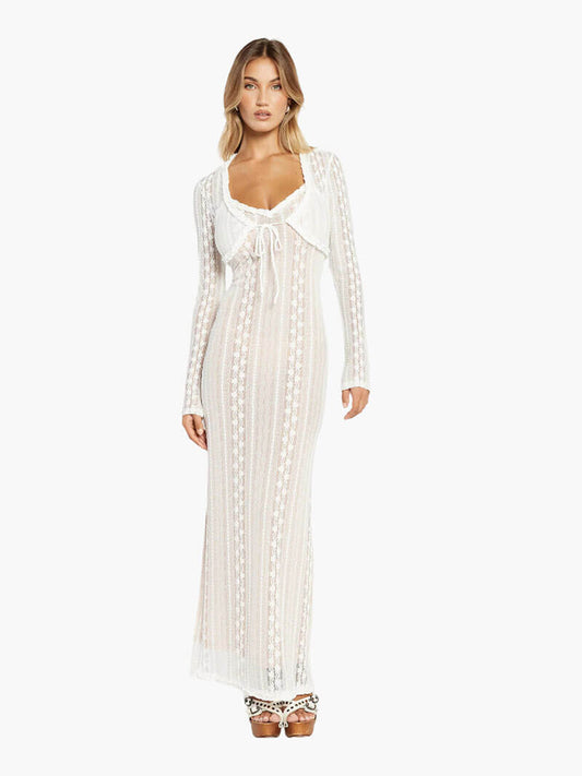 Leila | Elegant Bodycon Maxi Dress