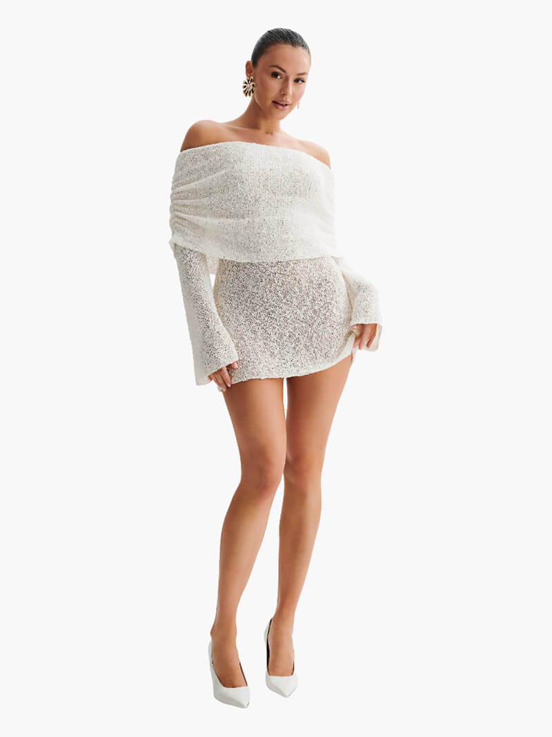 Lydia | Charming Knit Mini Dress