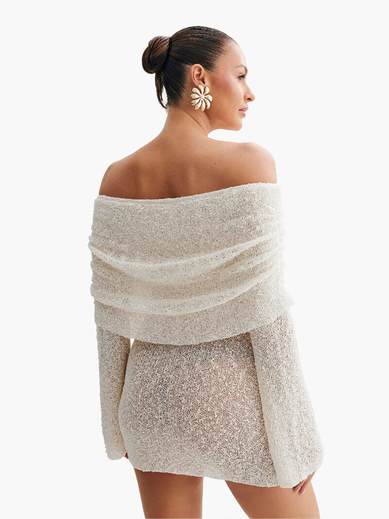 Lydia | Charming Knit Mini Dress