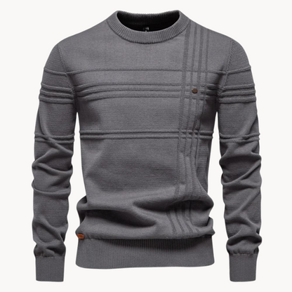 Van Tilburgh™ | Men's Sweater with Check Design