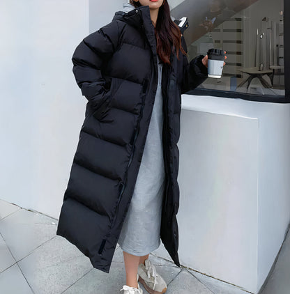 Felice | Chic and Weather-Resistant Long Jacket