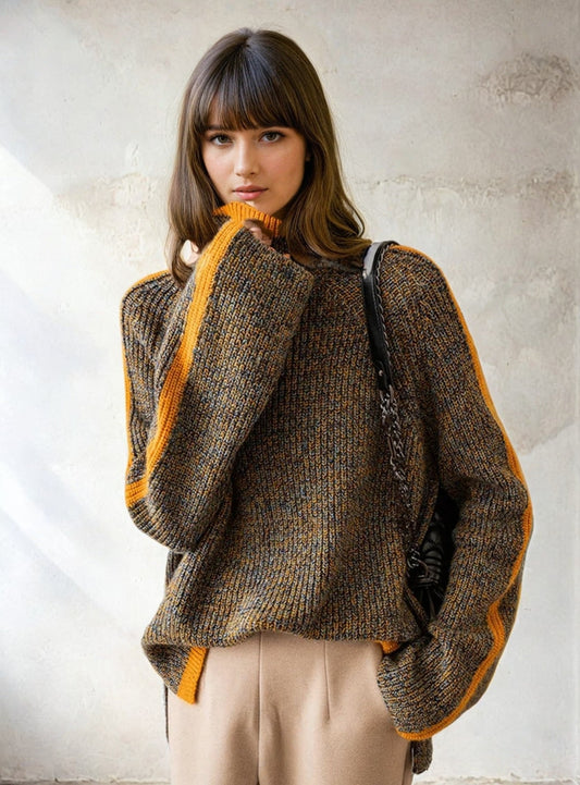 Lydia | Cozy Knit Turtleneck Pullover