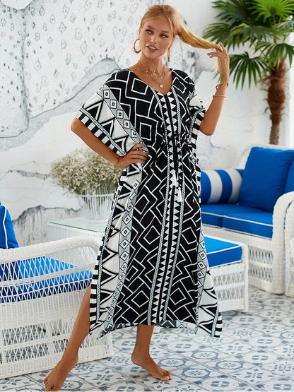 Gwendolyn | Elegant Wrap Swim Dresses