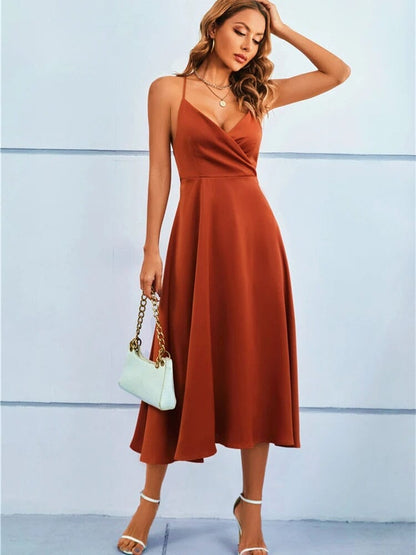 Tessa | Elegant Strapless Silk Maxi Dress