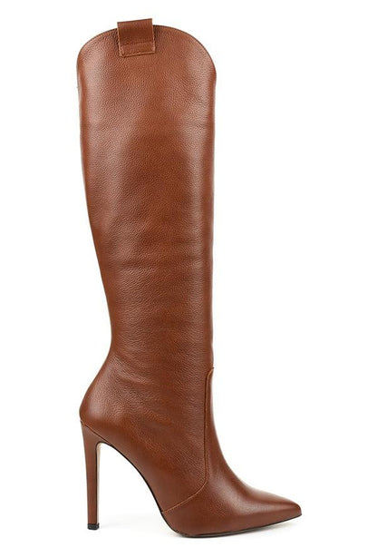 Sienna | Chic Leather Ankle Boots
