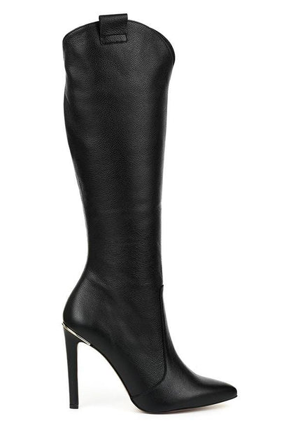 Sienna | Chic Leather Ankle Boots