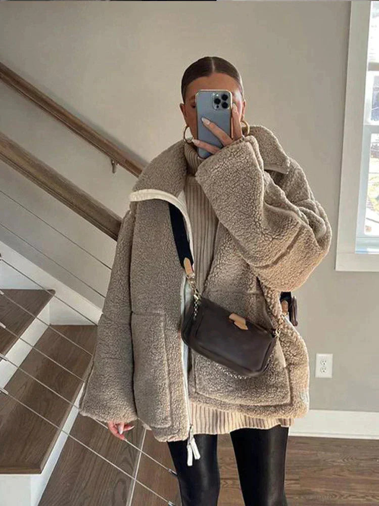 Sophie | Cozy Lamb Jacket