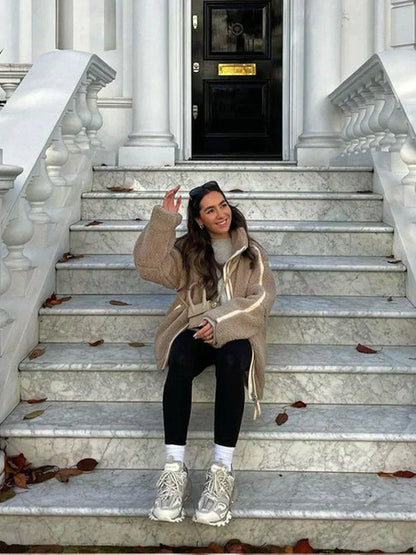 Sophie | Cozy Lamb Jacket