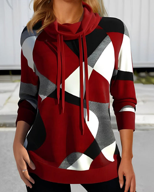 Sienna | Vibrant Color Block Top for Women