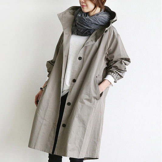 Nora | Chic and Water-Resistant Trench Coat