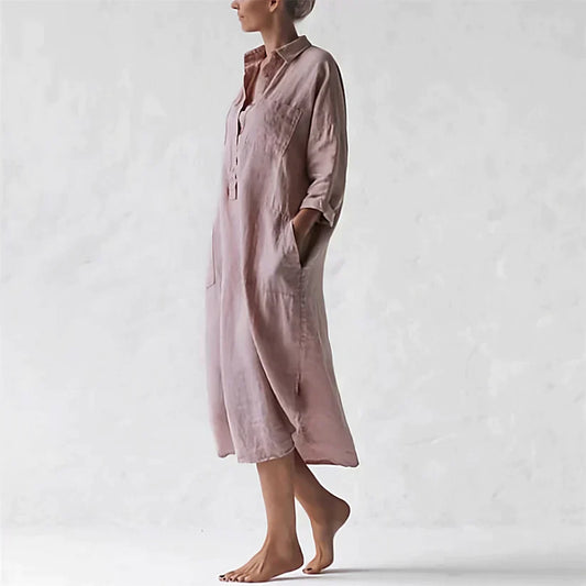 Cassia | Chic Blush Pink Gown