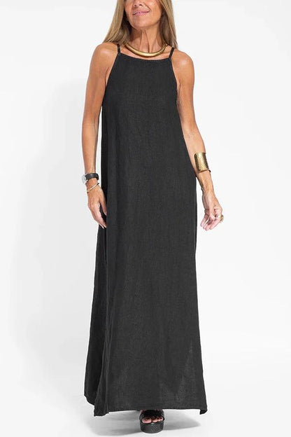 Sienna | Elegant Halter Neck Dress