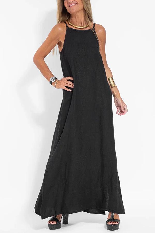 Sienna | Elegant Halter Neck Dress