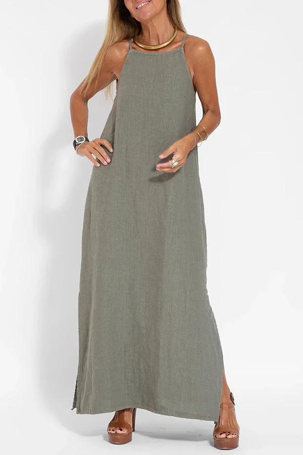 Sienna | Elegant Halter Neck Dress