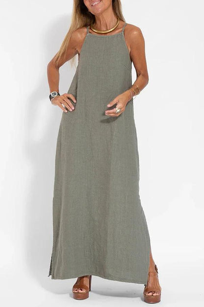 Sienna | Elegant Halter Neck Dress