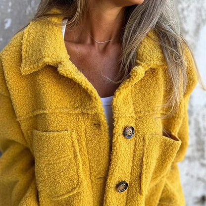 Sophie | Chic Short Wool Jacket with Lapels