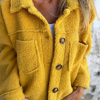 Sophie | Chic Short Wool Jacket with Lapels